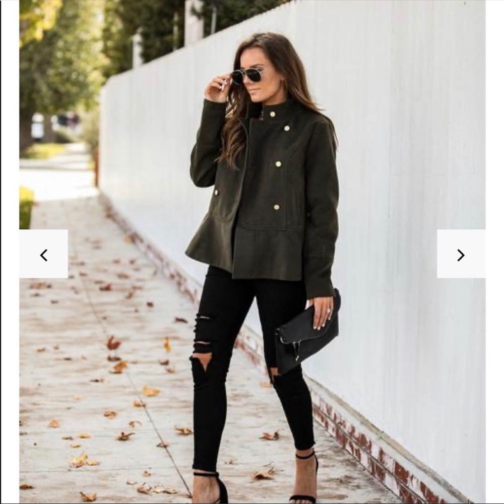 NWT VICI Carnaby Street Peplum Jacket